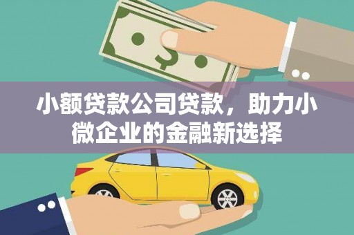 焦作小额贷款公司贷款，助力小微企业的金融新选择
