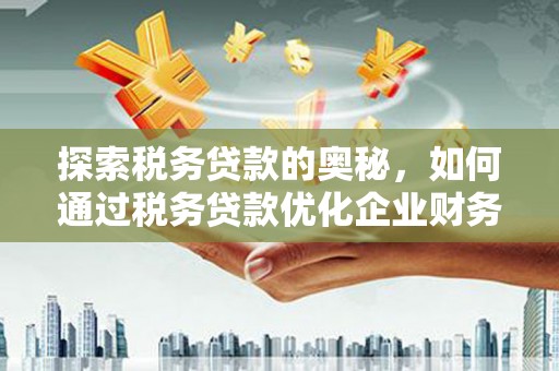 焦作探索税务贷款的奥秘，如何通过税务贷款优化企业财务