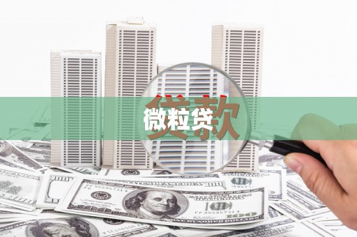 焦作微粒贷