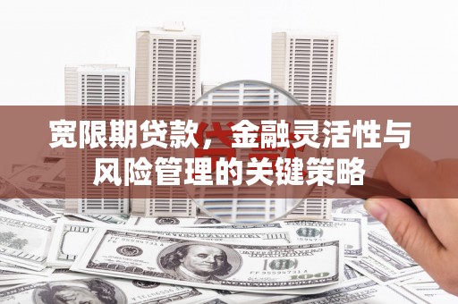 焦作宽限期贷款，金融灵活性与风险管理的关键策略