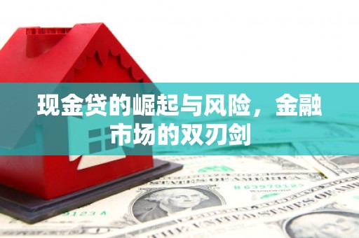 焦作现金贷的崛起与风险，金融市场的双刃剑