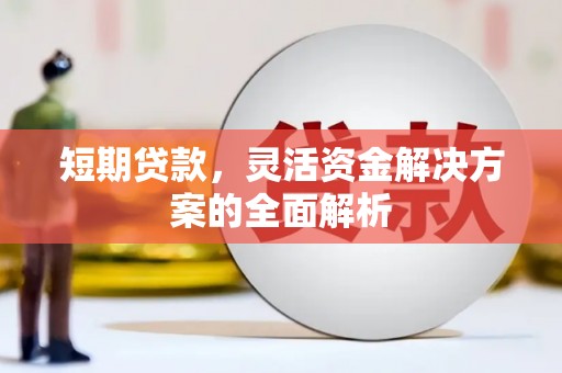 焦作短期贷款，灵活资金解决方案的全面解析