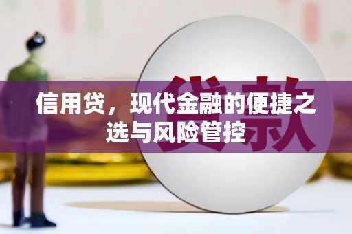 焦作信用贷，现代金融的便捷之选与风险管控