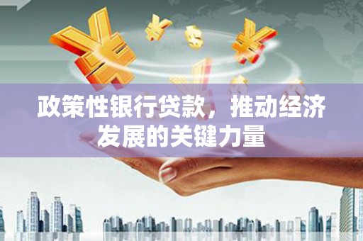 焦作政策性银行贷款，推动经济发展的关键力量