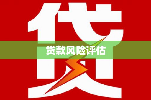 焦作贷款风险评估