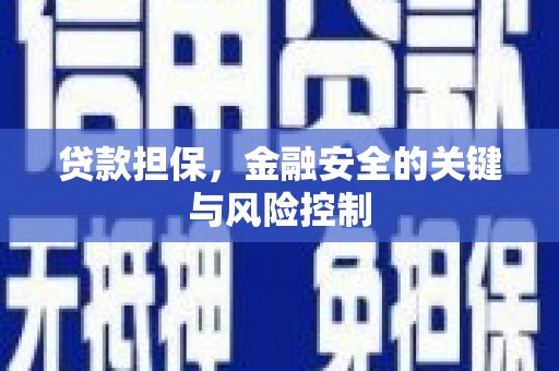 焦作贷款担保，金融安全的关键与风险控制