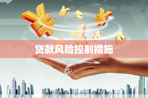 焦作贷款风险控制措施